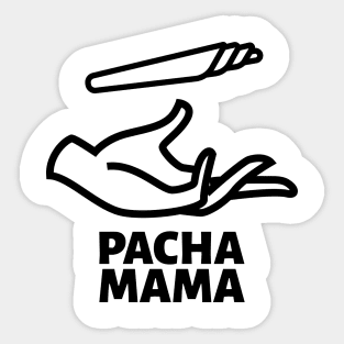 PACHA MAMA CANNABIS Sticker